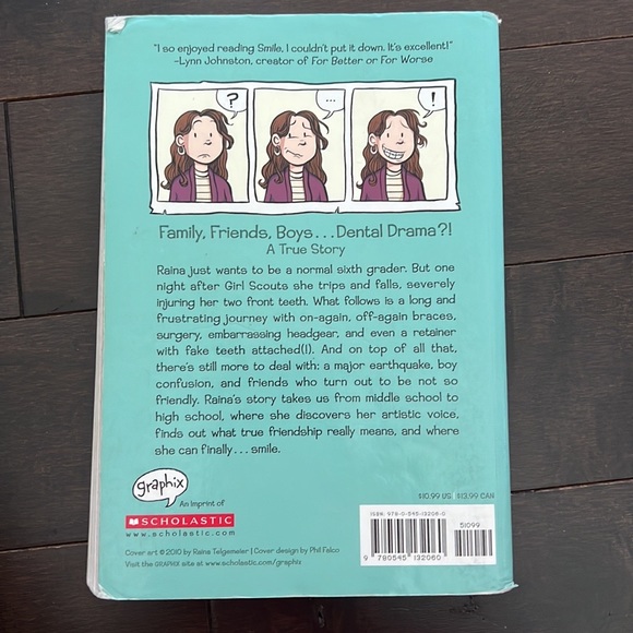 Tween Books graphic novel bundle Raina Telgemeier-Ghosts, Smile, Sisters & Drama - Picture 4 of 6